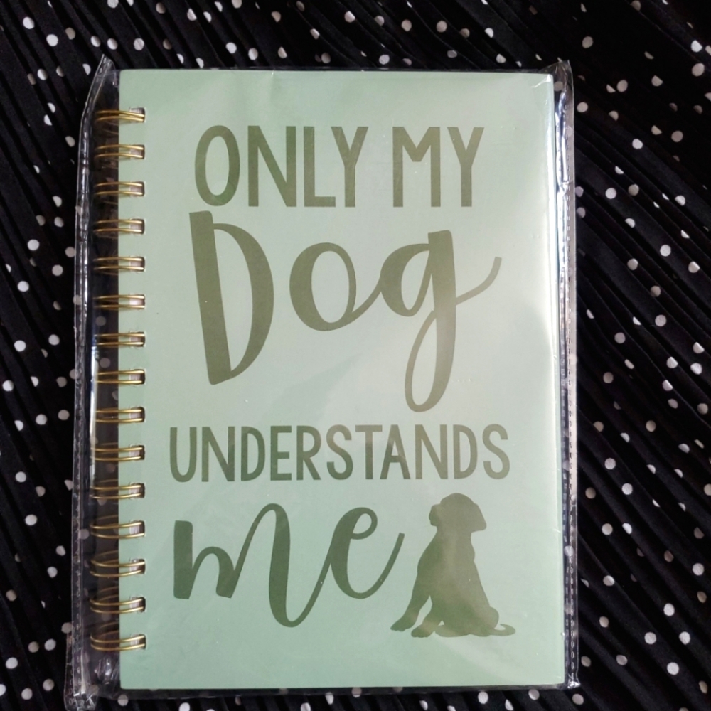 Green Dog-Themed Notebook / Journal